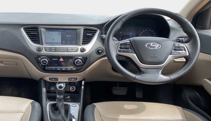 2018 Hyundai Verna 1.6 VTVT SX (O) AT, Petrol, Automatic, 61,644 km, Steering Wheel Close Up