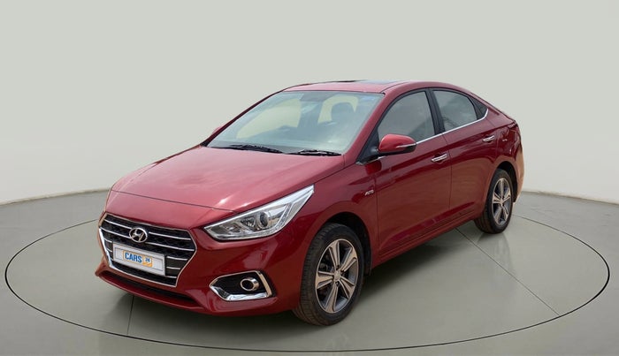 2018 Hyundai Verna 1.6 VTVT SX (O) AT, Petrol, Automatic, 61,644 km, Left Front Diagonal