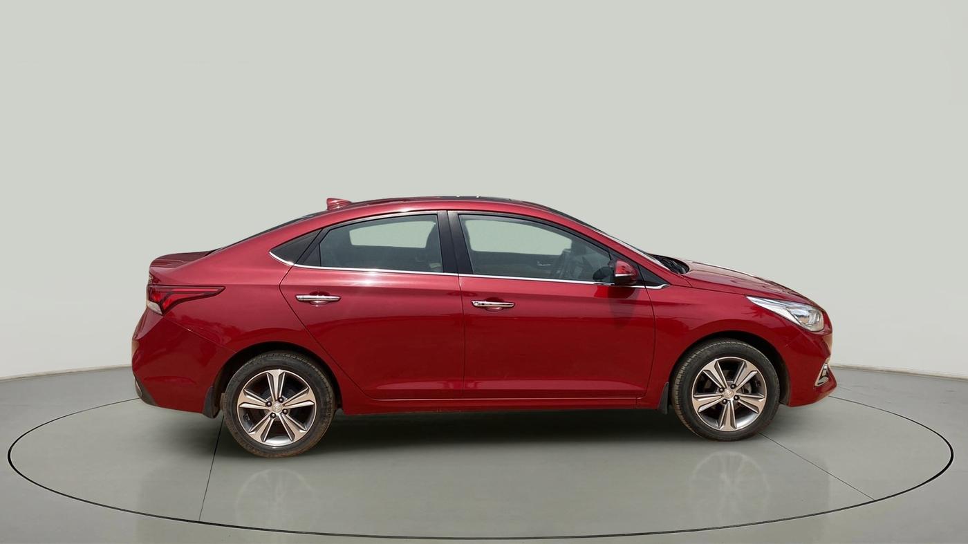 2018 Hyundai Verna 1.6 VTVT SX (O) AT, Petrol, Automatic, 61,644 km, Right Side View