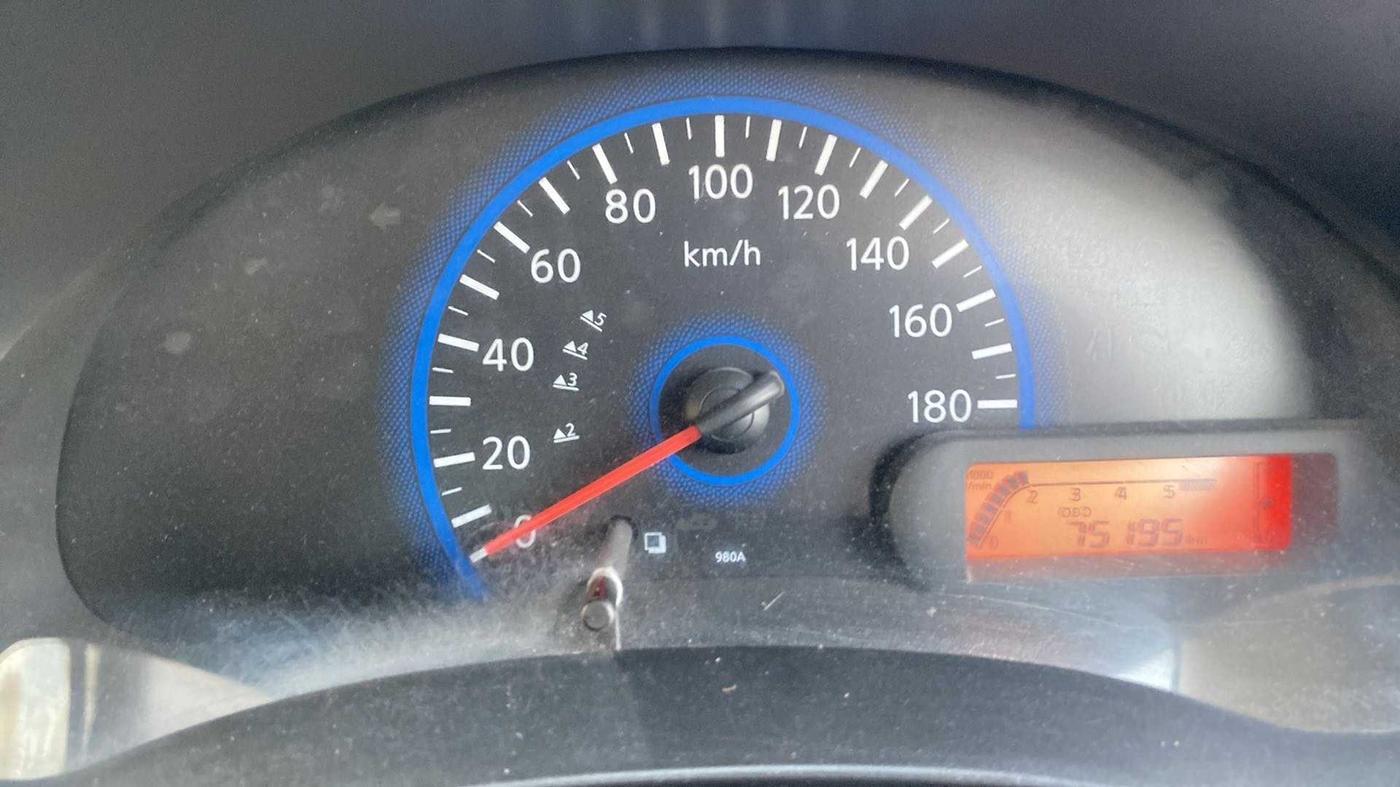 2018 Datsun Go T, Petrol, Manual, 75,377 km, Odometer Image