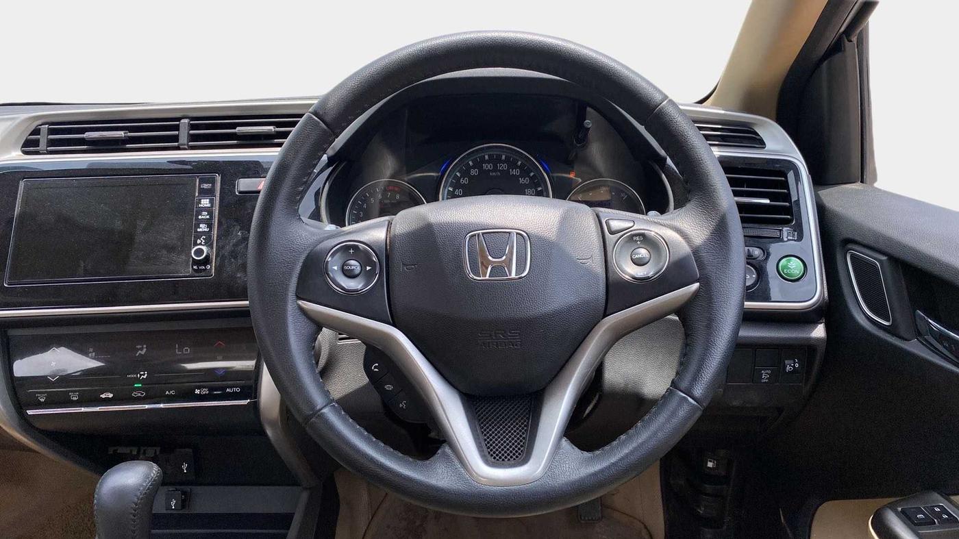2019 Honda City 1.5L I-VTEC ZX CVT, Petrol, Automatic, 32,479 km, Steering Wheel Close Up