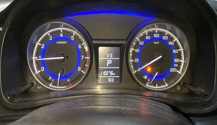 2018 Maruti Baleno DELTA CVT PETROL 1.2, Petrol, Automatic, 1,10,292 km, Odometer Image