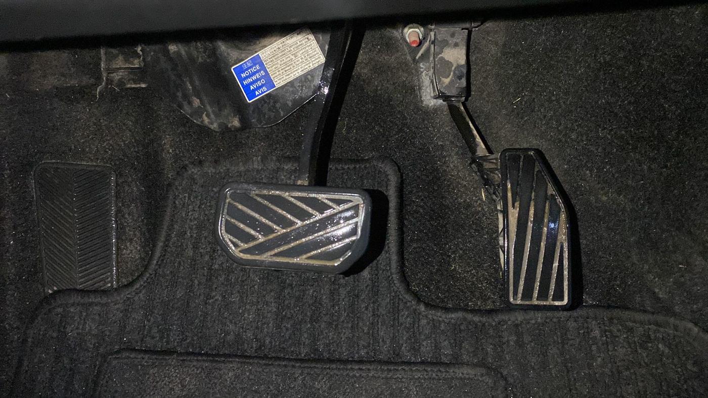 2018 Maruti Baleno DELTA CVT PETROL 1.2, Petrol, Automatic, 1,10,292 km, Pedals