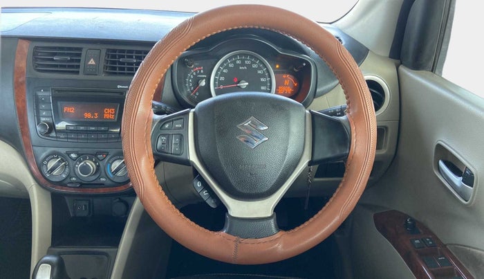 2015 Maruti Celerio ZXI AMT, Petrol, Automatic, 95,608 km, Steering Wheel Close Up