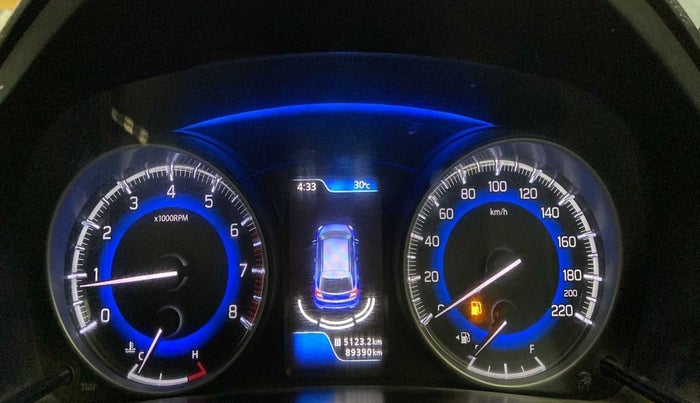 2016 Maruti Baleno ALPHA PETROL 1.2, Petrol, Manual, 89,589 km, Odometer Image