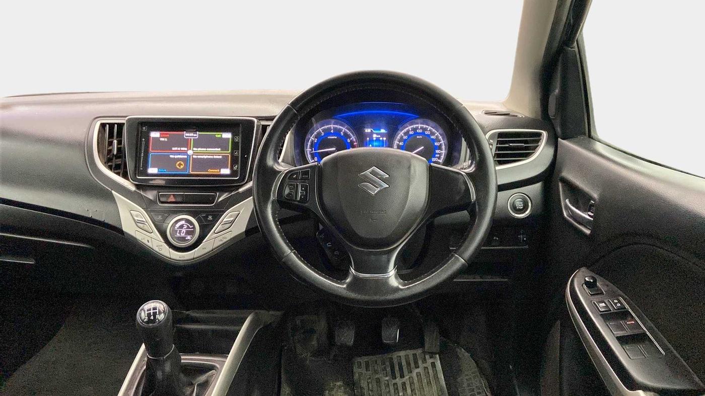 2016 Maruti Baleno ALPHA PETROL 1.2, Petrol, Manual, 89,589 km, Steering Wheel Close Up