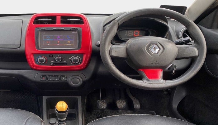 2018 Renault Kwid 1.0 MARVEL IRON MAN EDITION, Petrol, Manual, 48,032 km, Steering Wheel Close Up
