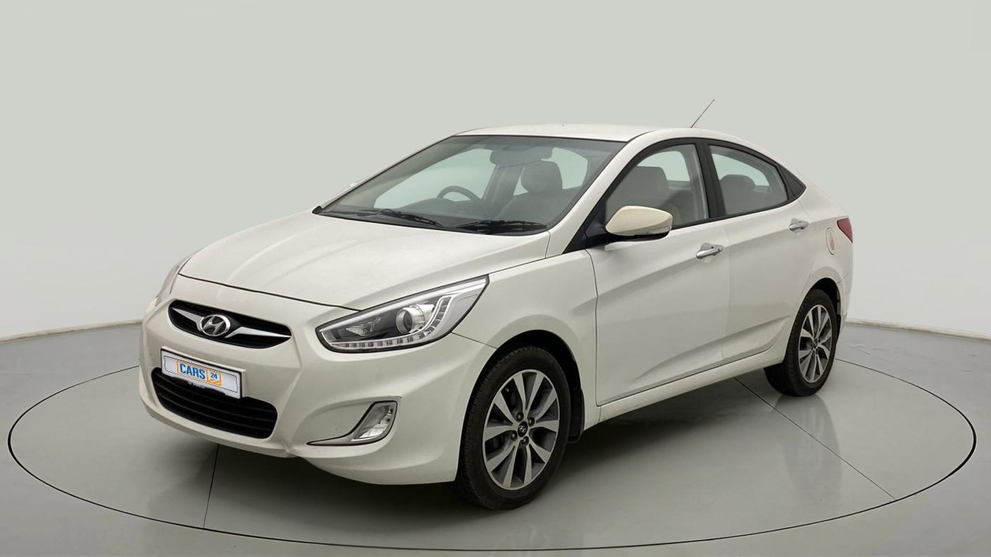 2014 Hyundai Verna FLUIDIC 1.6 VTVT SX OPT, Petrol, Manual, 56,933 km, Left Front Diagonal
