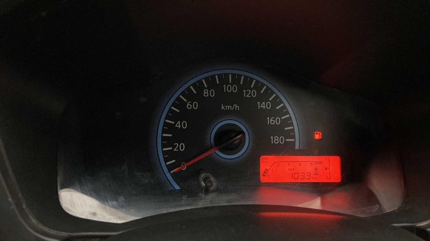 2018 Datsun Redi Go A, CNG, Manual, 56,089 km, Odometer Image