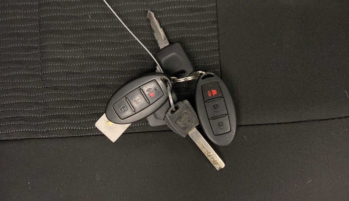 2018 Datsun Redi Go A, CNG, Manual, 56,089 km, Key Close Up
