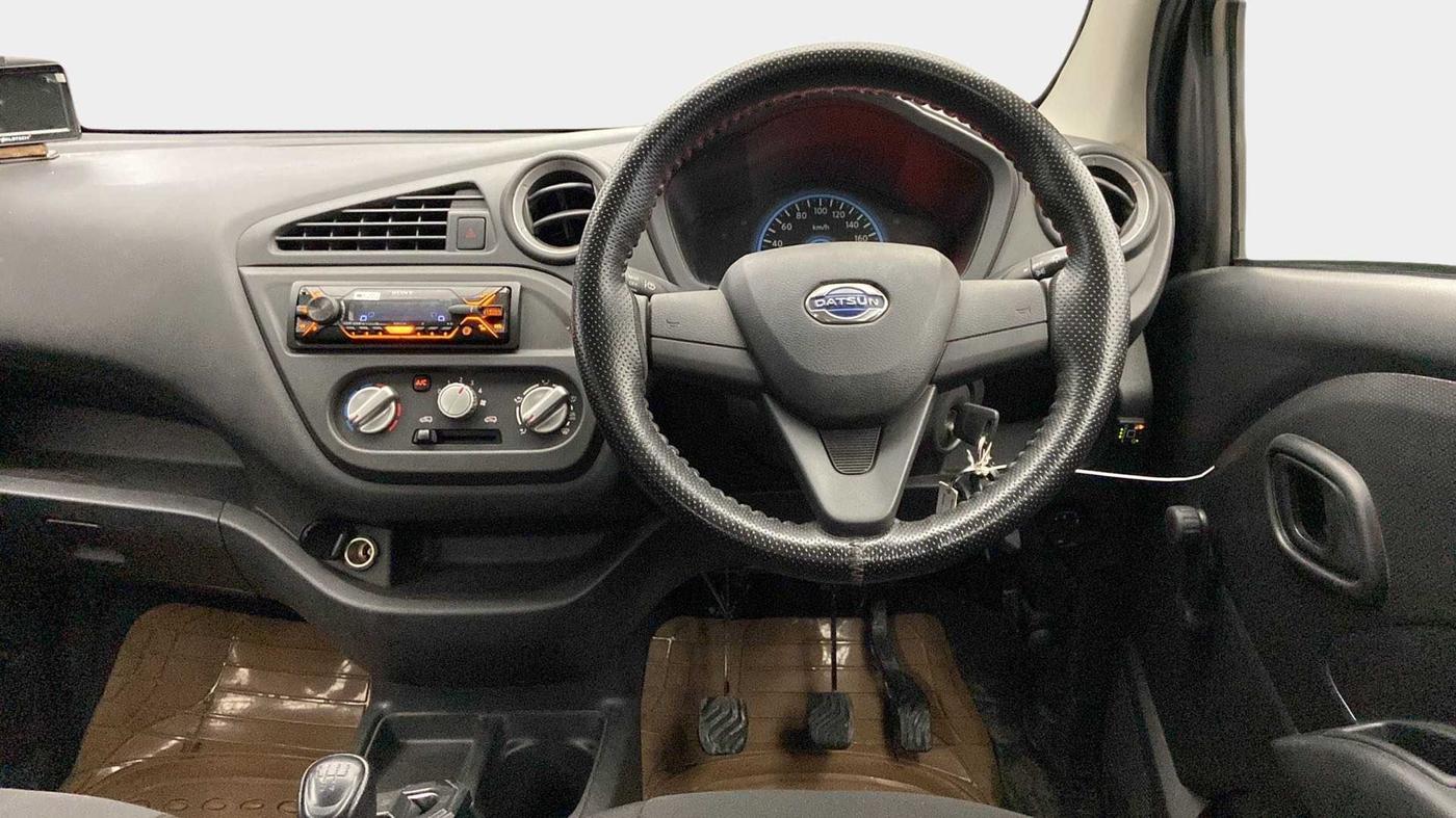 2018 Datsun Redi Go A, CNG, Manual, 56,089 km, Steering Wheel Close Up