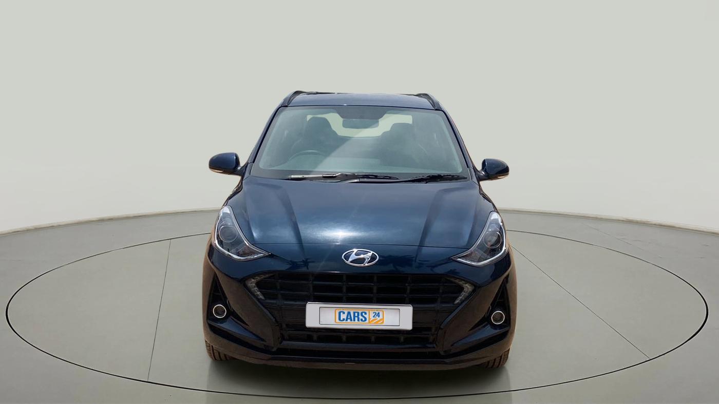 2021 Hyundai GRAND I10 NIOS SPORTZ AMT 1.2 KAPPA VTVT, Petrol, Automatic, 7,695 km, Front