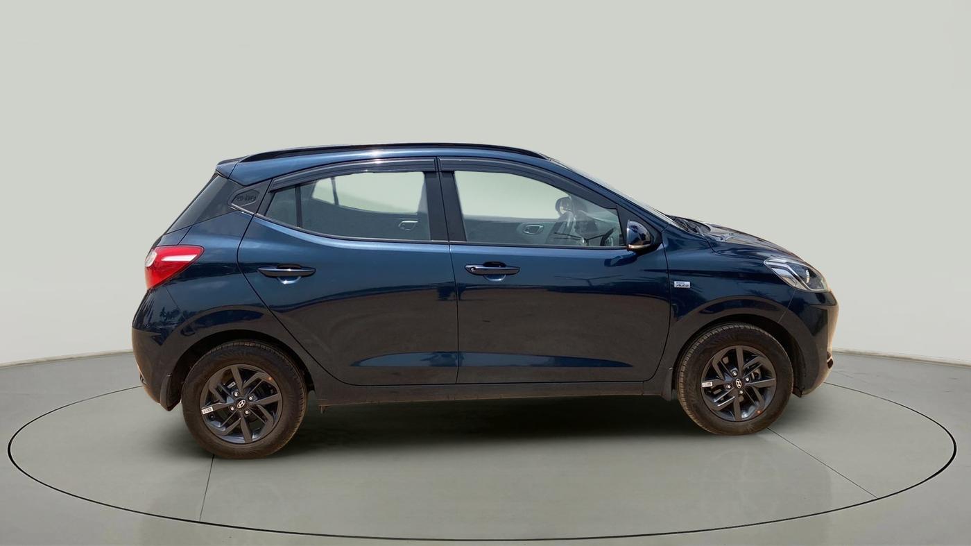 2021 Hyundai GRAND I10 NIOS SPORTZ AMT 1.2 KAPPA VTVT, Petrol, Automatic, 7,695 km, Right Side View