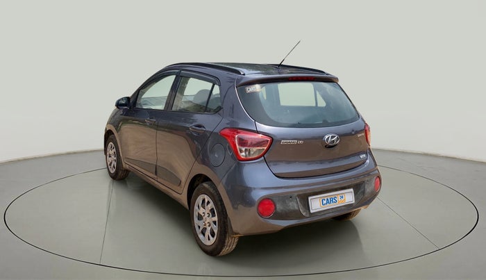 2017 Hyundai Grand i10 SPORTZ 1.2 KAPPA VTVT, Petrol, Manual, 96,375 km, Left Back Diagonal