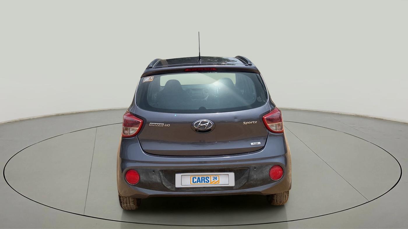 2017 Hyundai Grand i10 SPORTZ 1.2 KAPPA VTVT, Petrol, Manual, 96,375 km, Back/Rear
