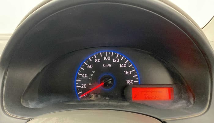 2014 Datsun Go T, Petrol, Manual, 86,206 km, Odometer Image
