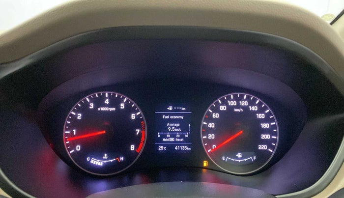 2018 Hyundai Elite i20 ASTA 1.2 (O), Petrol, Manual, 41,117 km, Odometer Image