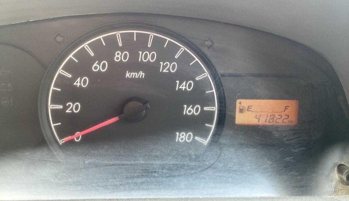 2011 Maruti Alto LX, Petrol, Manual, 41,821 km, Odometer Image