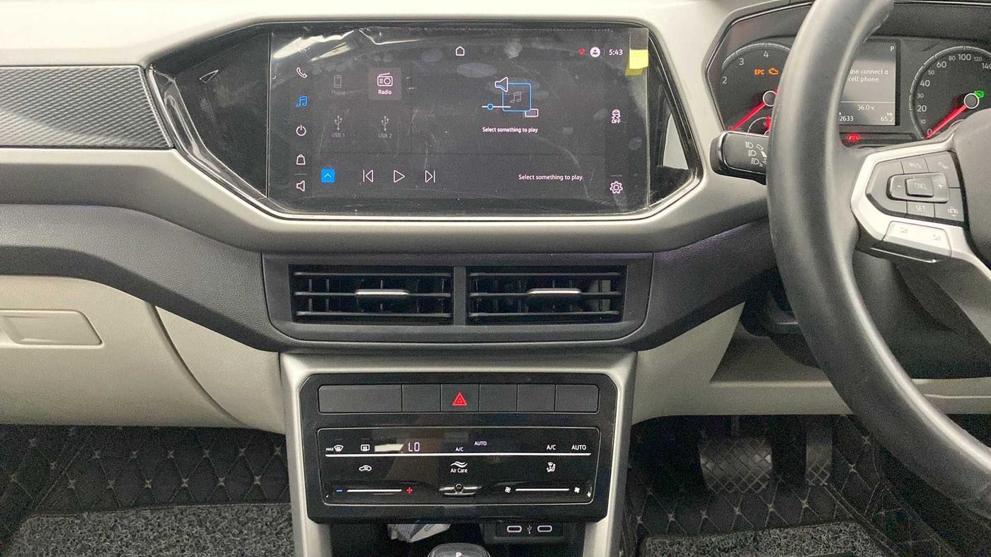 2022 Volkswagen TAIGUN HIGHLINE 1.0 TSI AT, Petrol, Automatic, 32,567 km, Air Conditioner