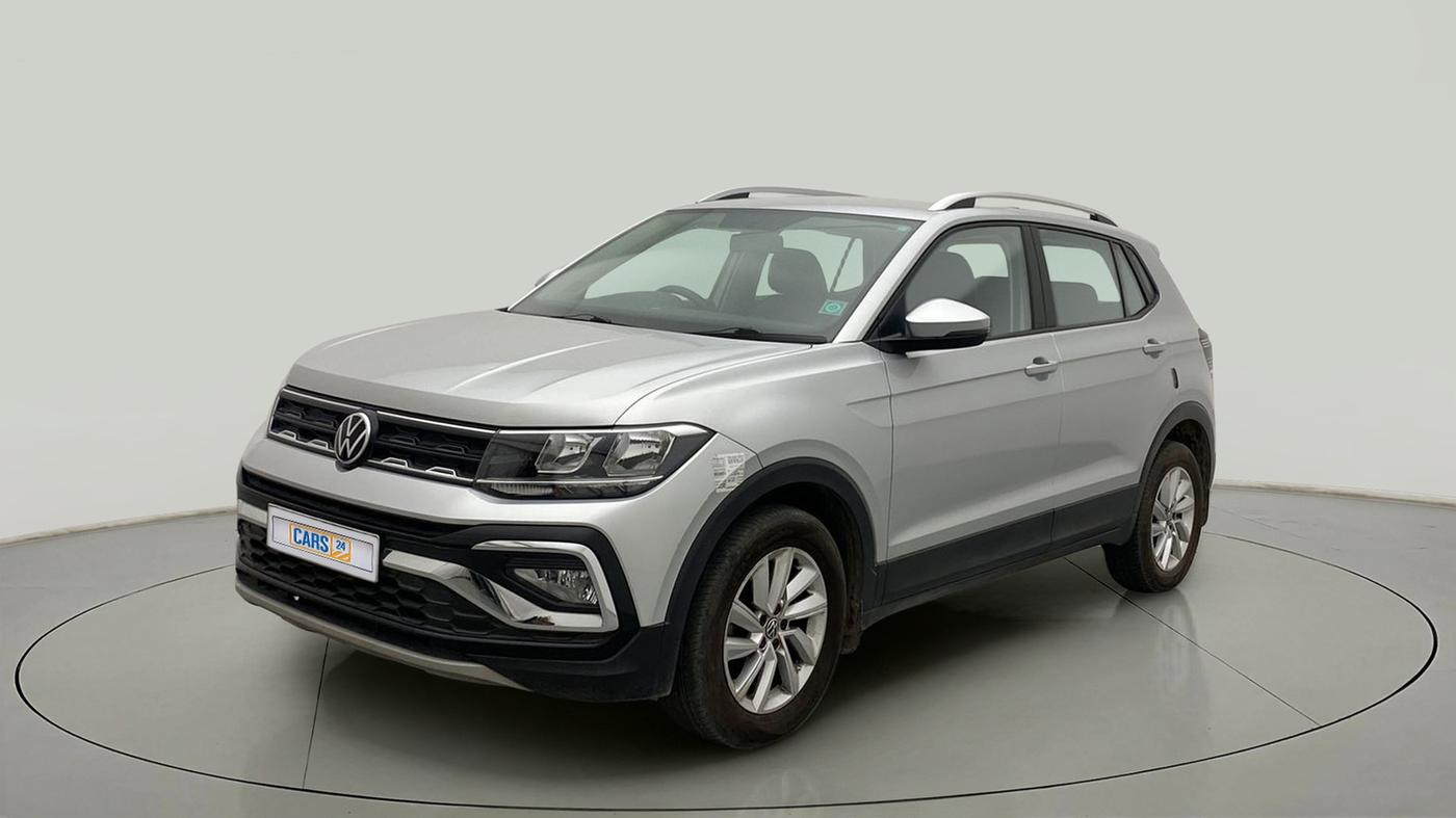 2022 Volkswagen TAIGUN HIGHLINE 1.0 TSI AT, Petrol, Automatic, 32,567 km, Left Front Diagonal