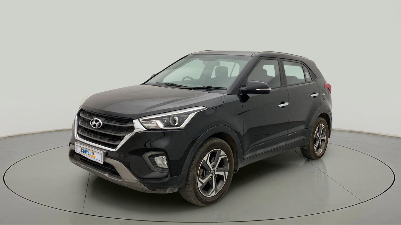 2018 Hyundai Creta SX (O) 1.6 PETROL, Petrol, Manual, 71,887 km, Left Front Diagonal