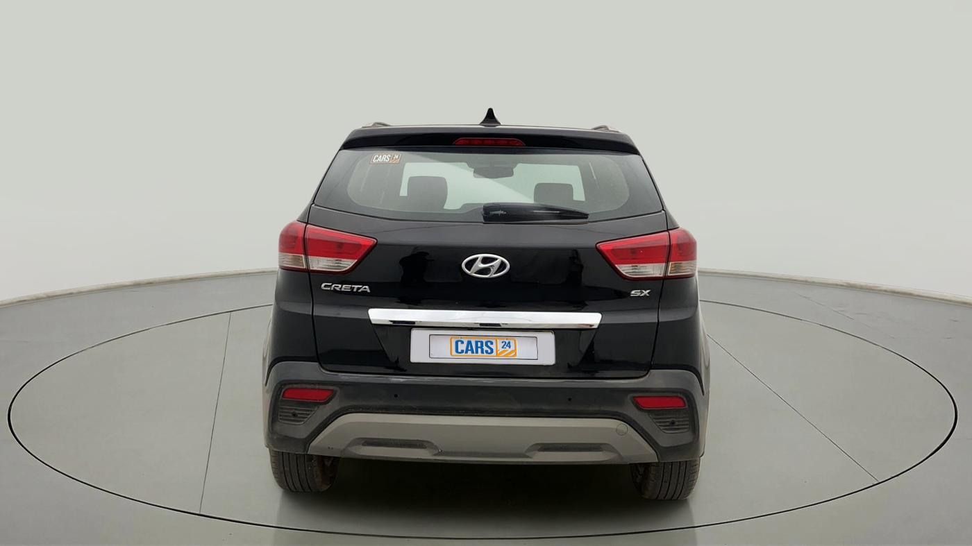 2018 Hyundai Creta SX (O) 1.6 PETROL, Petrol, Manual, 71,887 km, Back/Rear