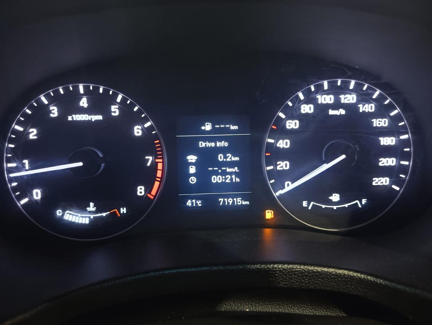 2018 Hyundai Creta SX (O) 1.6 PETROL, Petrol, Manual, 71,887 km, Odometer Image