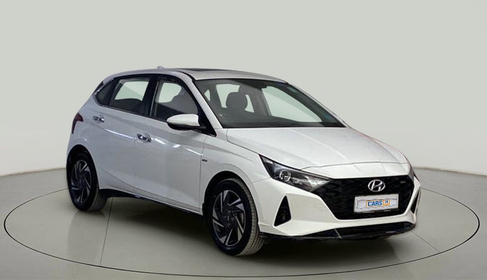 2021 Hyundai NEW I20 ASTA (O) 1.0 TURBO GDI DCT, Petrol, Automatic, 20,607 km, Right Front Diagonal