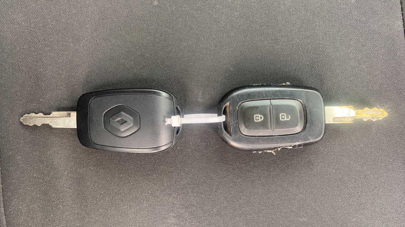 2018 Renault Kwid CLIMBER 1.0 AMT, Petrol, Automatic, 37,091 km, Key Close Up