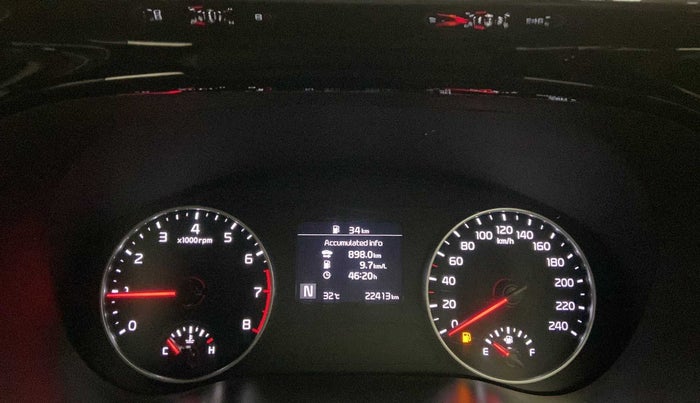 2021 KIA SELTOS HTK PLUS 1.5 IMT, Petrol, Manual, 22,413 km, Odometer Image