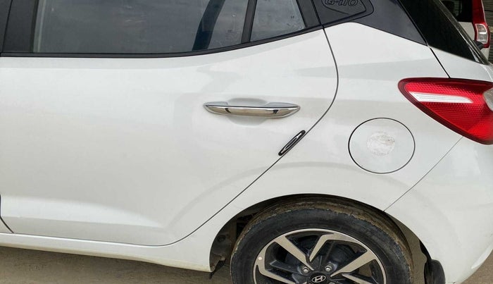 2019 Hyundai GRAND I10 NIOS ASTA 1.2 KAPPA VTVT, Petrol, Manual, 42,149 km, Left quarter panel - Slightly dented