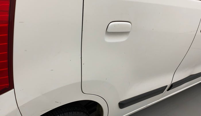 2016 Maruti Wagon R 1.0 VXI, Petrol, Manual, 80,537 km, Right quarter panel - Slightly dented