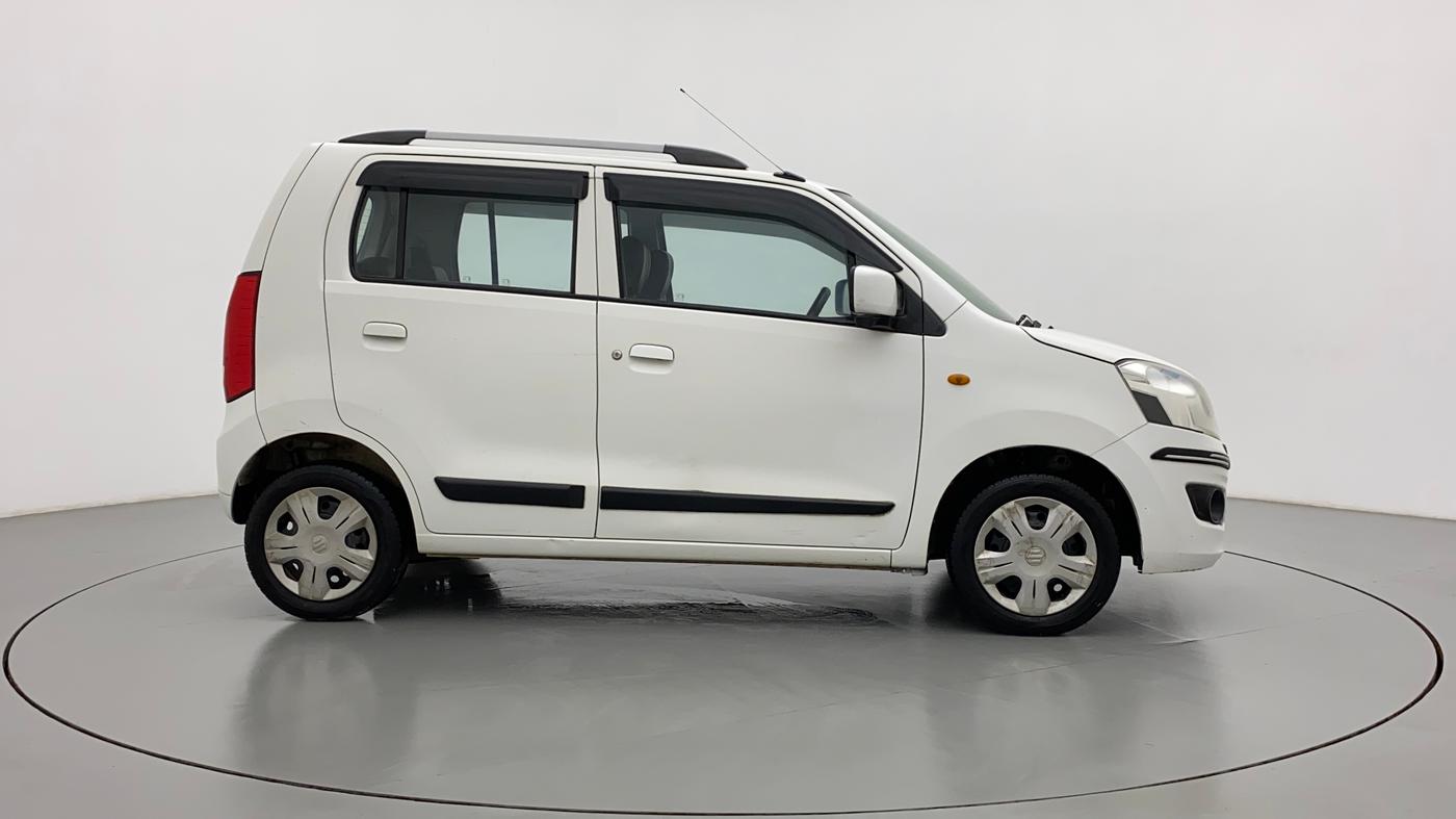 2016 Maruti Wagon R 1.0 VXI, Petrol, Manual, 80,537 km, Right Side View