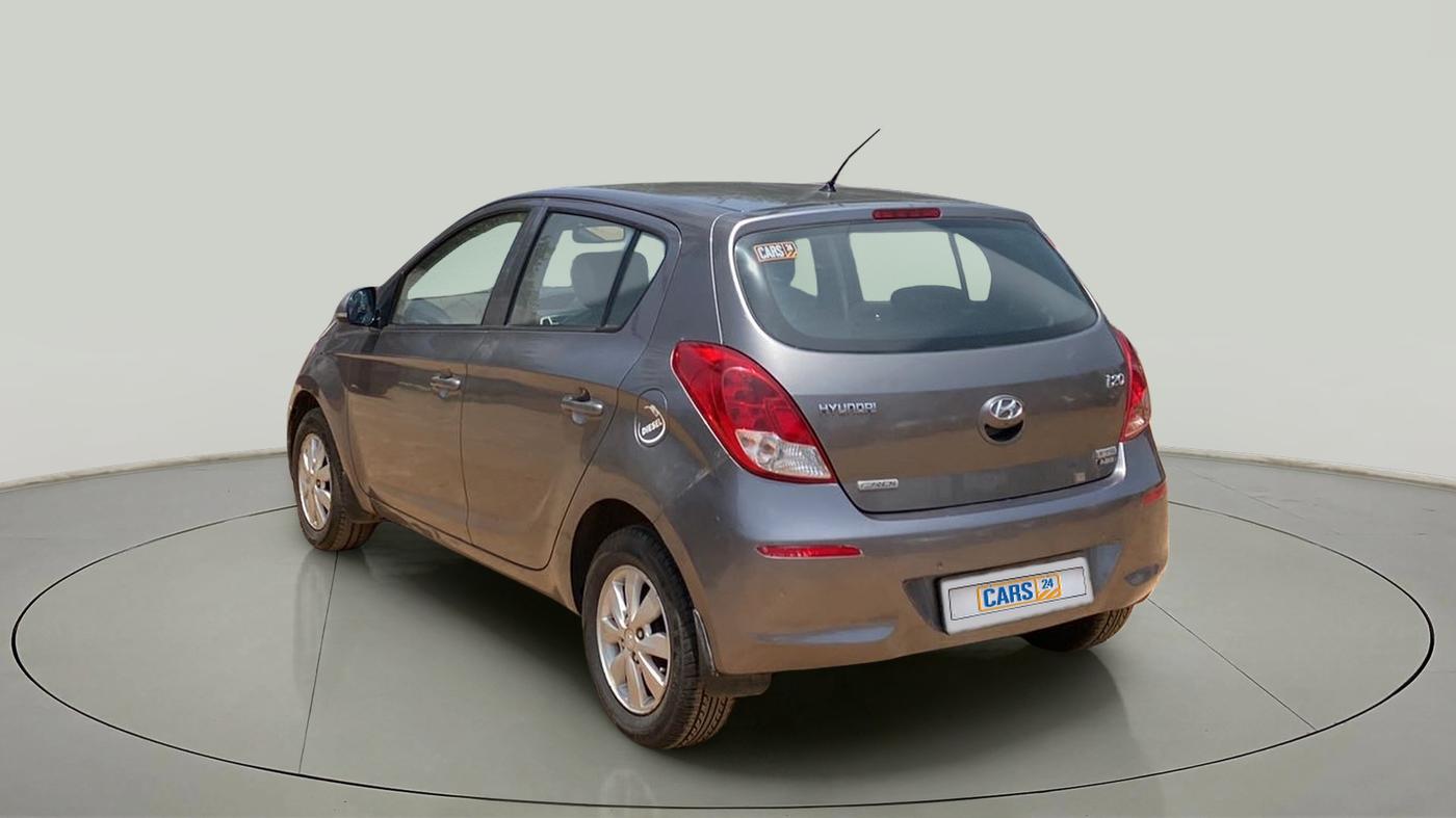 2012 Hyundai i20 SPORTZ 1.4 CRDI, Diesel, Manual, 83,337 km, Left Back Diagonal
