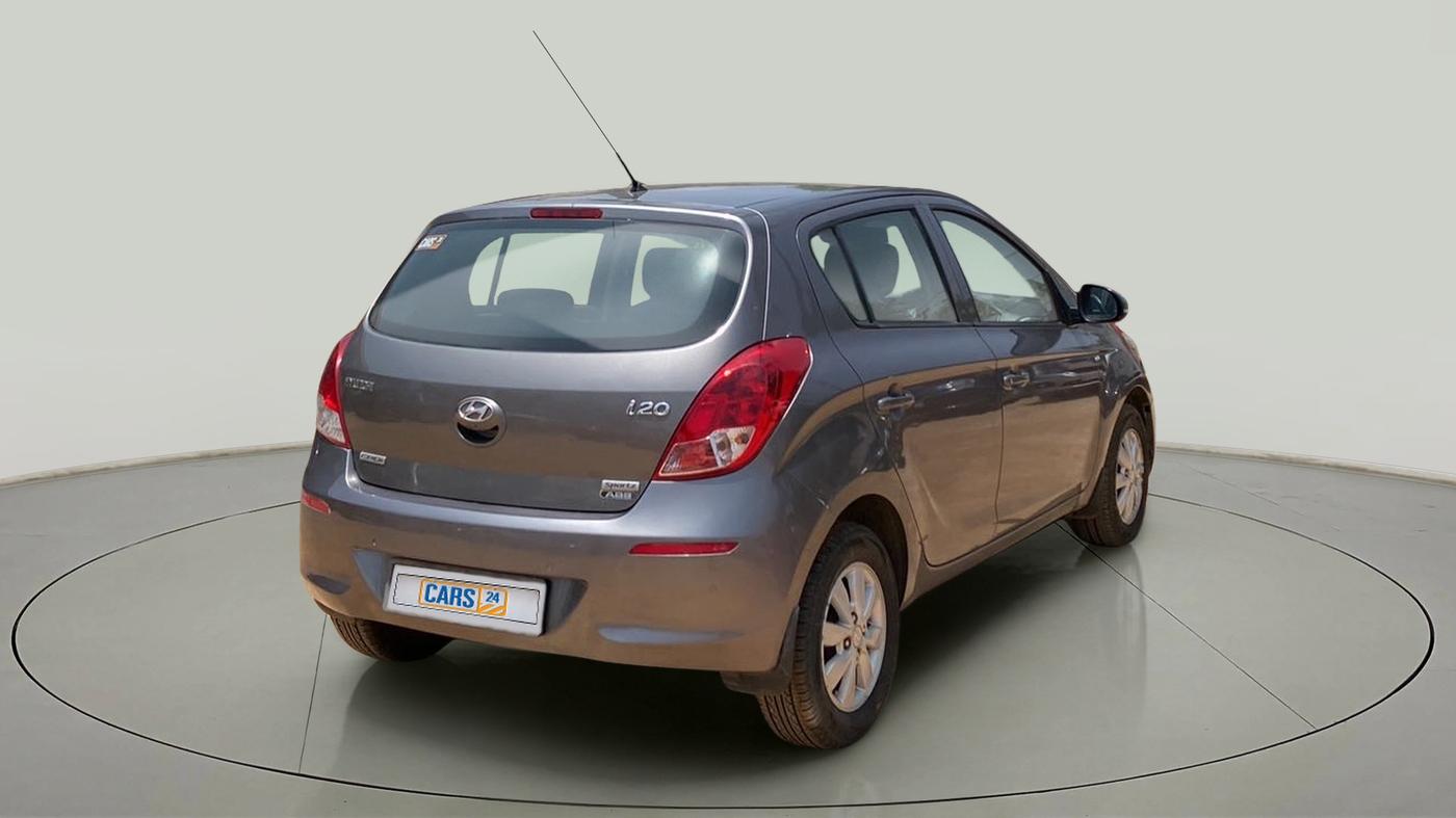 2012 Hyundai i20 SPORTZ 1.4 CRDI, Diesel, Manual, 83,337 km, Right Back Diagonal
