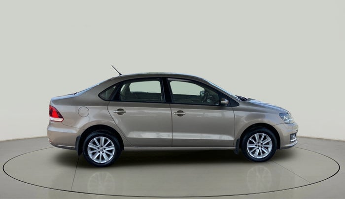 2017 Volkswagen Vento HIGHLINE PETROL AT, Petrol, Automatic, 68,999 km, Right Side View