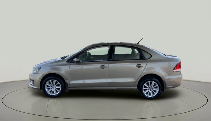 2017 Volkswagen Vento HIGHLINE PETROL AT, Petrol, Automatic, 68,999 km, Left Side