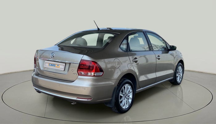 2017 Volkswagen Vento HIGHLINE PETROL AT, Petrol, Automatic, 68,999 km, Right Back Diagonal