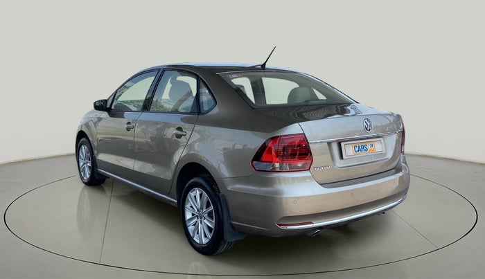 2017 Volkswagen Vento HIGHLINE PETROL AT, Petrol, Automatic, 68,999 km, Left Back Diagonal