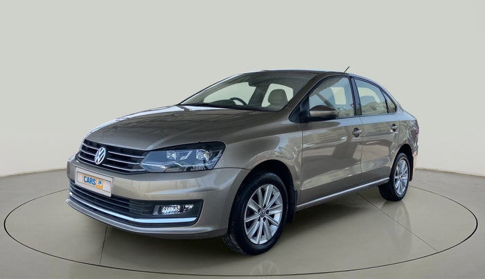 2017 Volkswagen Vento HIGHLINE PETROL AT, Petrol, Automatic, 68,999 km, Left Front Diagonal