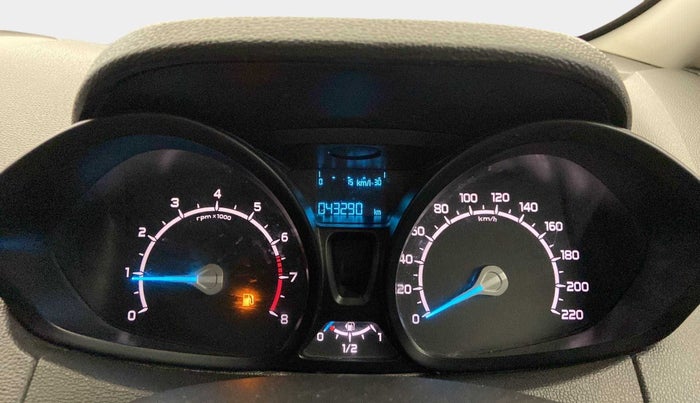 2017 Ford Ecosport TREND 1.5L PETROL, Petrol, Manual, 43,277 km, Odometer Image
