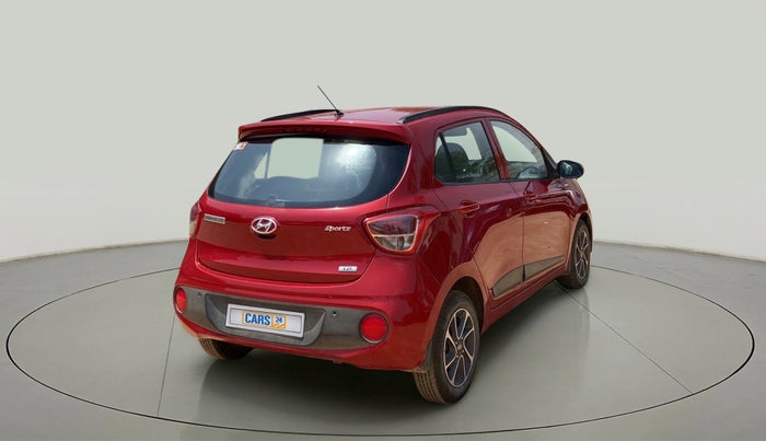 2019 Hyundai Grand i10 SPORTZ AT 1.2 KAPPA VTVT, Petrol, Automatic, 73,297 km, Right Back Diagonal