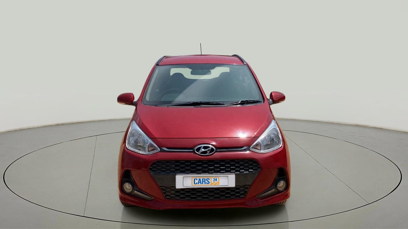 2019 Hyundai Grand i10 SPORTZ AT 1.2 KAPPA VTVT, Petrol, Automatic, 73,297 km, Front