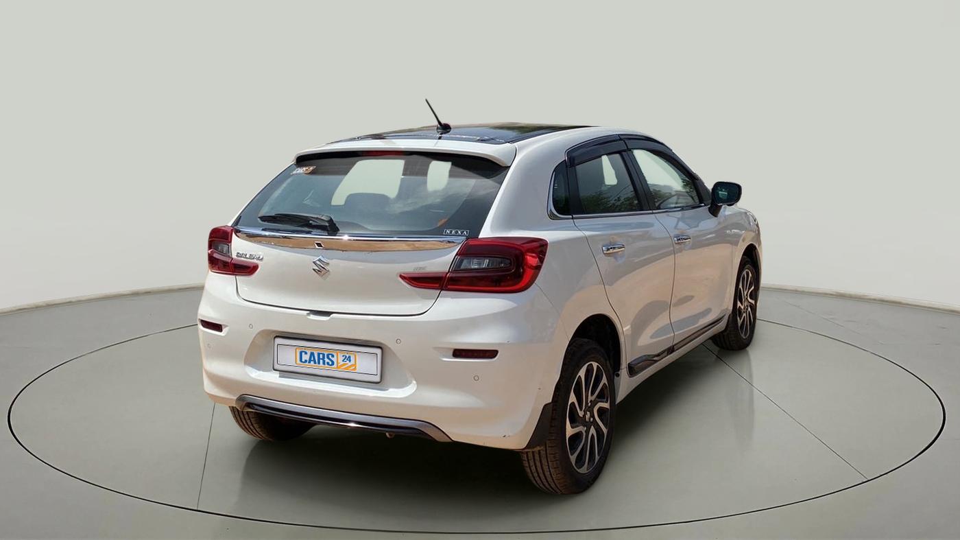 2023 Maruti Baleno ALPHA 1.2 AGS, Petrol, Automatic, 20,488 km, Right Back Diagonal