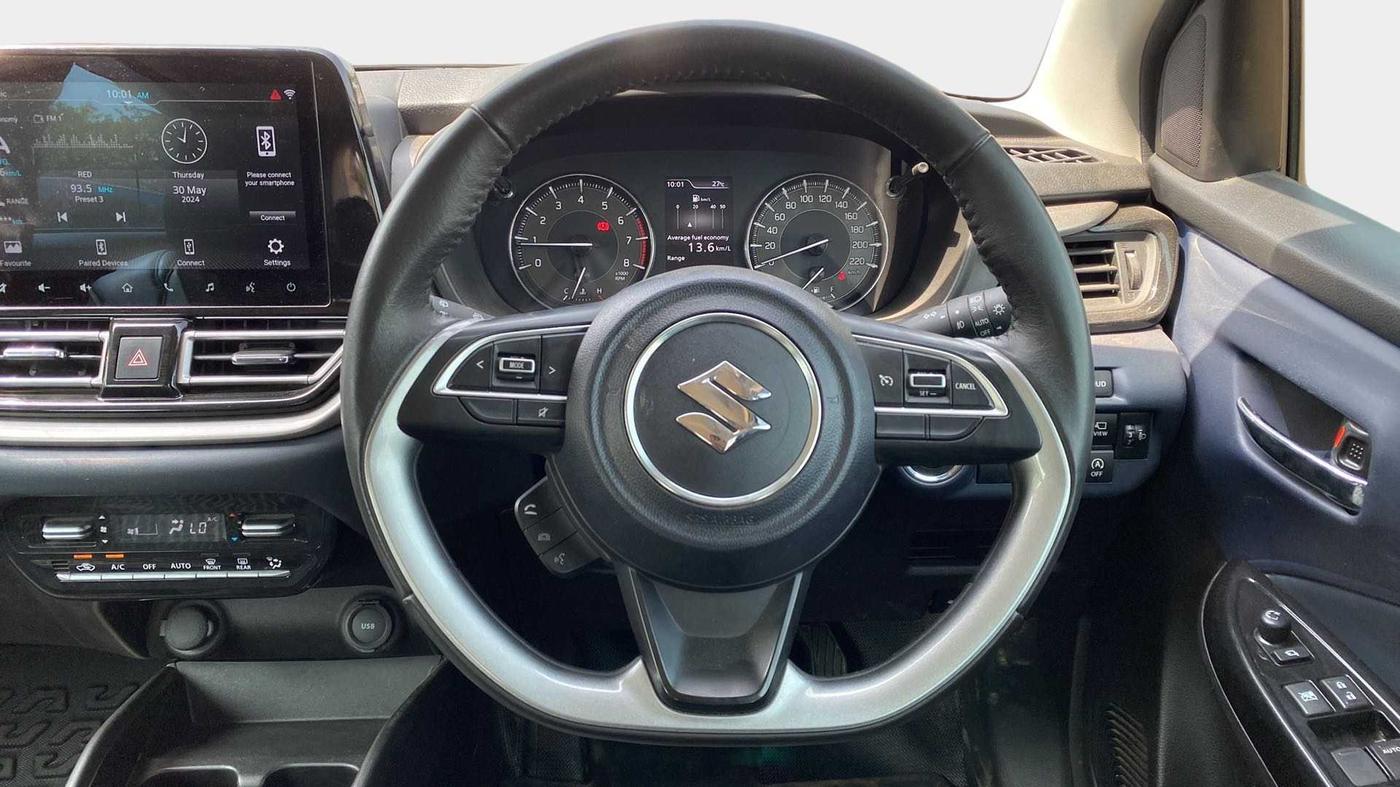 2023 Maruti Baleno ALPHA 1.2 AGS, Petrol, Automatic, 20,488 km, Steering Wheel Close Up