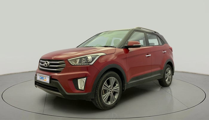 2017 Hyundai Creta SX PLUS 1.6 PETROL DUAL TONE, Petrol, Manual, 76,229 km, Left Front Diagonal