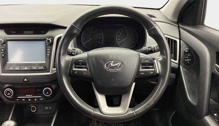 2017 Hyundai Creta SX PLUS 1.6 PETROL DUAL TONE, Petrol, Manual, 76,229 km, Steering Wheel Close Up