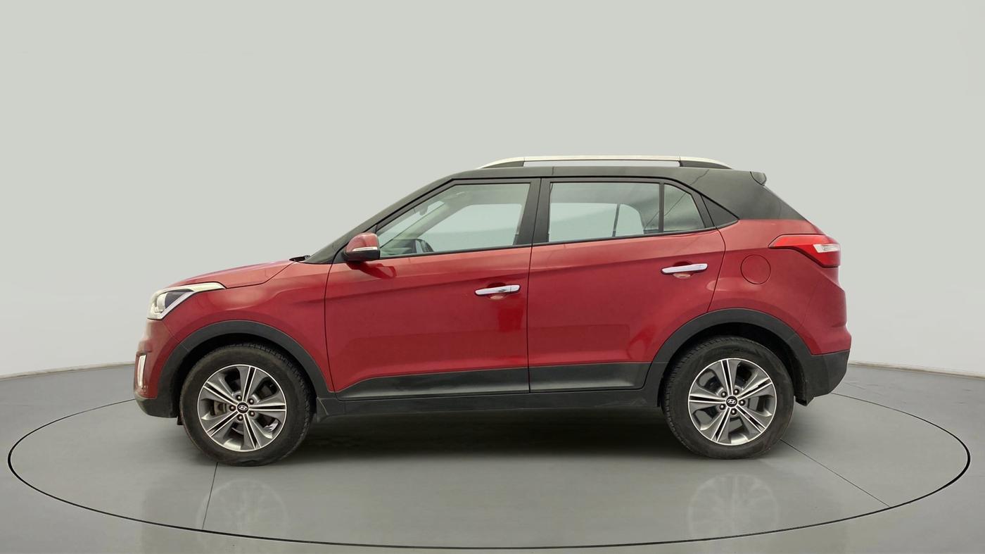 2017 Hyundai Creta SX PLUS 1.6 PETROL DUAL TONE, Petrol, Manual, 76,229 km, Left Side