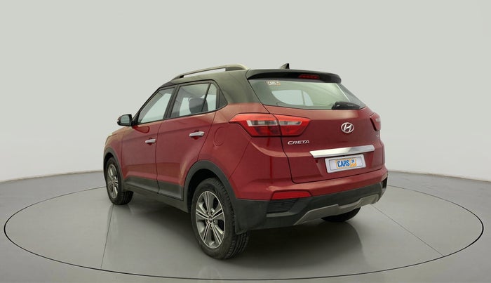 2017 Hyundai Creta SX PLUS 1.6 PETROL DUAL TONE, Petrol, Manual, 76,229 km, Left Back Diagonal