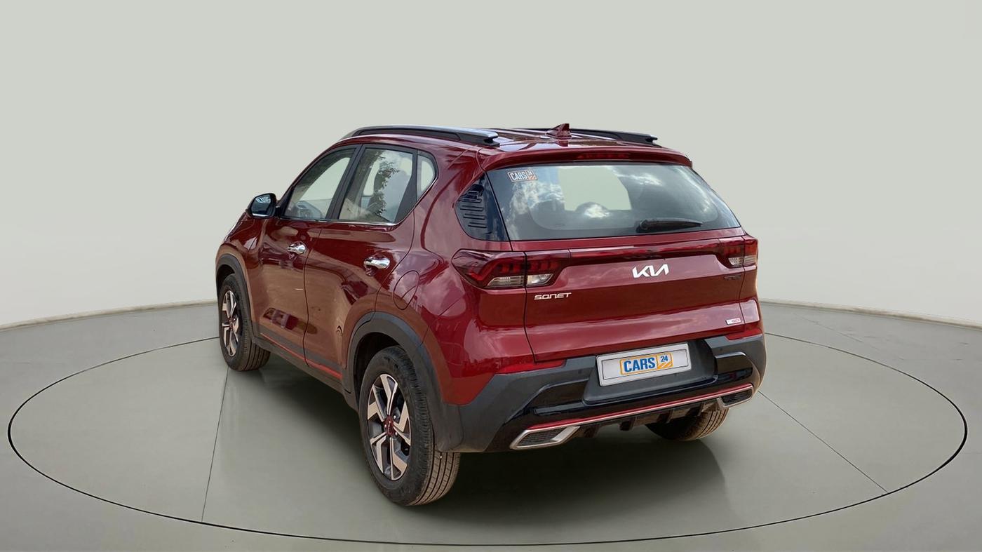 2022 KIA SONET GTX PLUS 1.0 DCT, Petrol, Automatic, 16,176 km, Left Back Diagonal